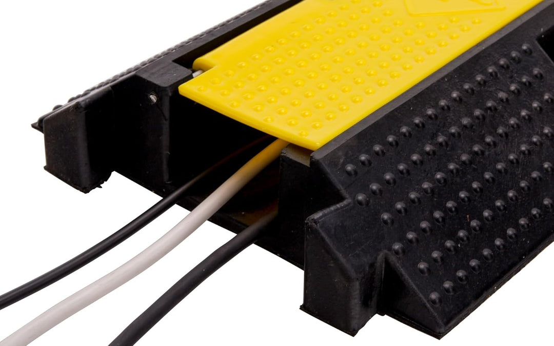 Pronomic Protector 1-100L Kabelbrücke 1-Kanal mit Steckverbindung 100 x 26 x 7 cm - Kabelkanal aus K