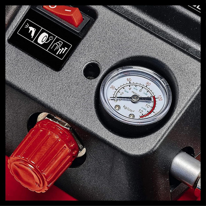 Einhell Akku-Kompressor TE-AC 36/6/8 Li OF Set Power X-Change (36 V, max. 8 bar, 6 l-Tank, 130 l/min