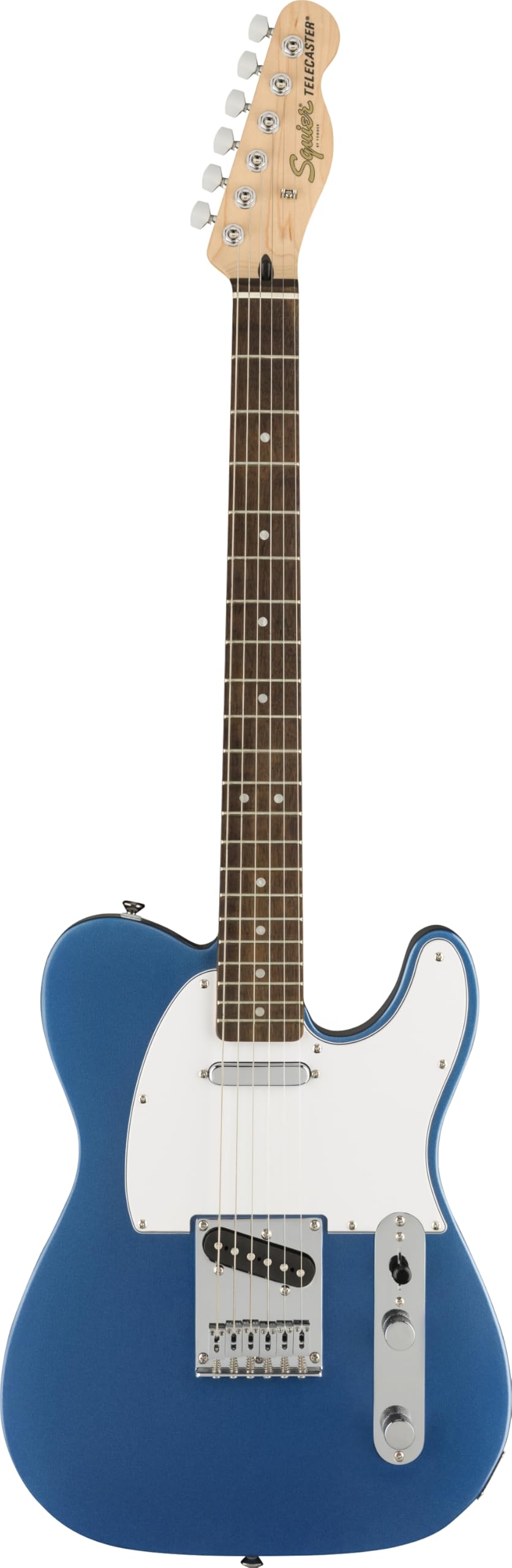 Squier by Fender Affinity Series¹ Telecaster®, Laurel Griffbrett, weisses Schlagbrett, Lake Placid B