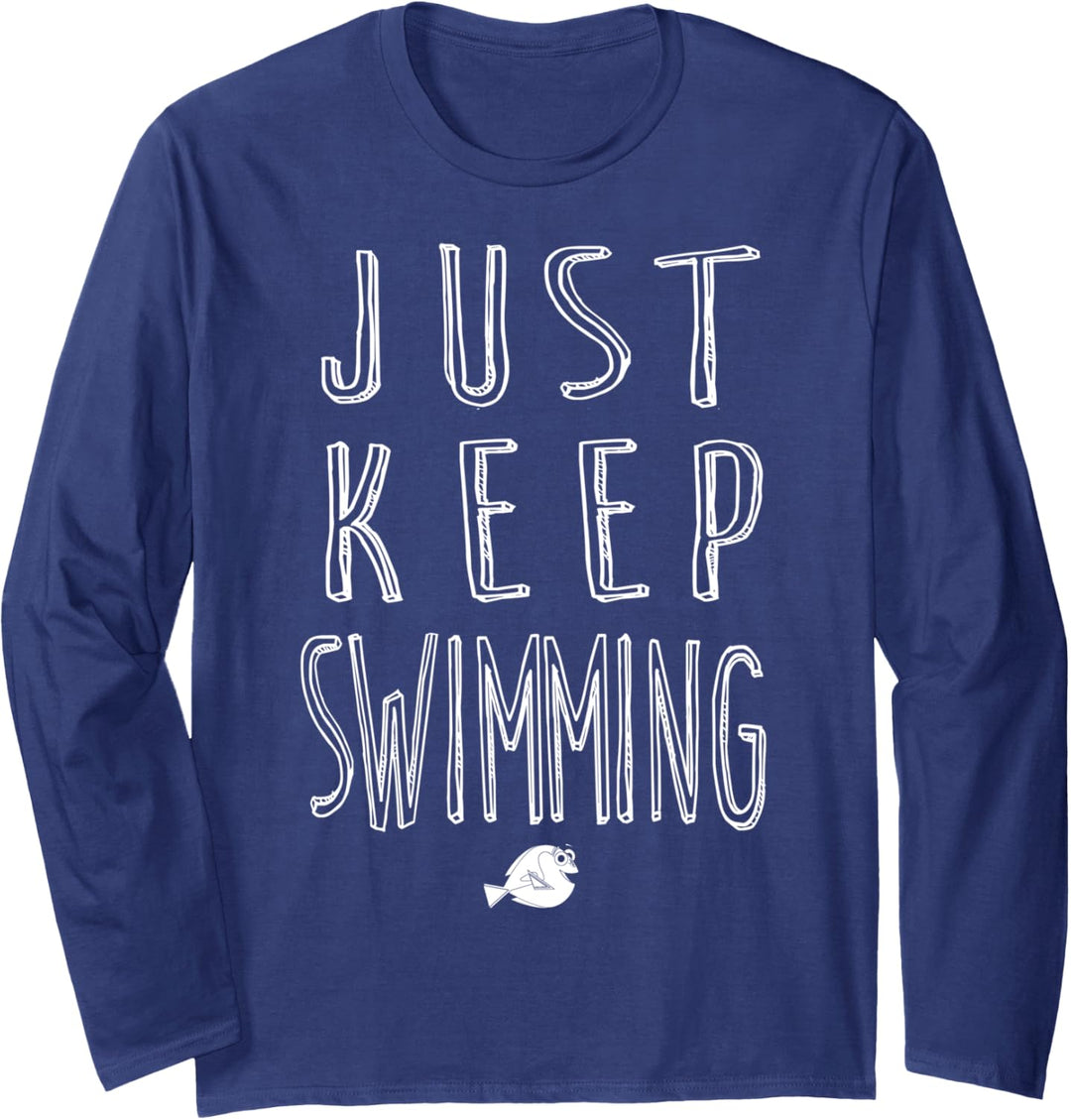 Disney Pixar Finding Dory Keep Swimming Langarmshirt