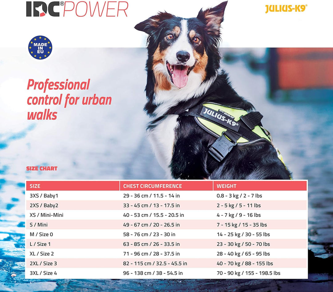 IDC Powergeschirr, Grösse: S/Mini, Anthrazit Anthrazit S/Mini, Anthrazit S/Mini