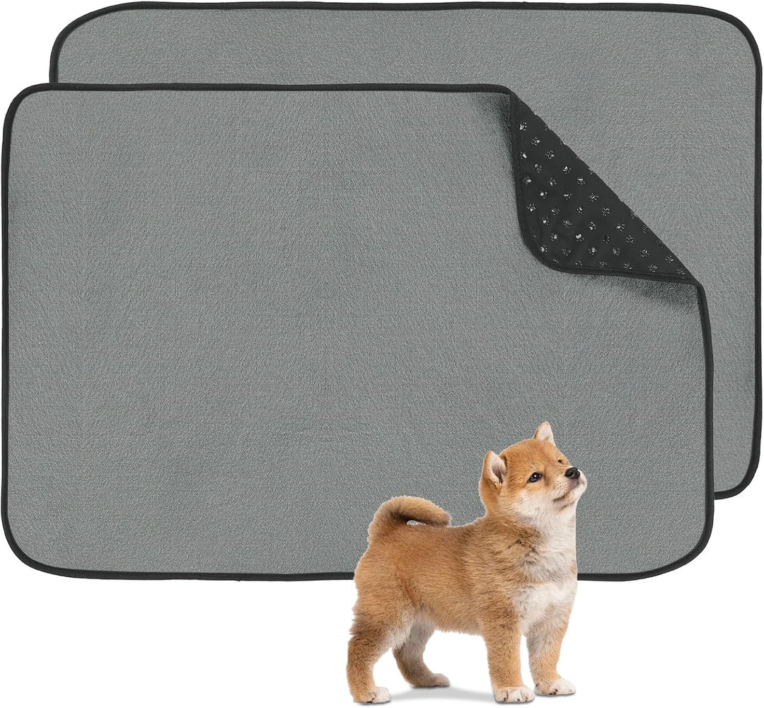 2 Stück Waschbar Haustier-Urinunterlage, 70x100cm Welpenunterlagen Waschbar Puppy Training Pads, Wie