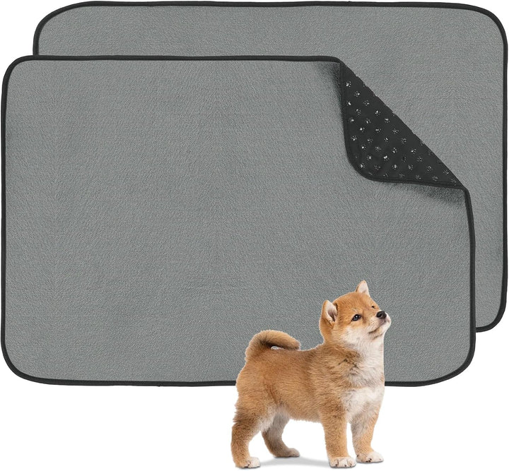 2 Stück Waschbar Haustier-Urinunterlage, 70x100cm Welpenunterlagen Waschbar Puppy Training Pads, Wie