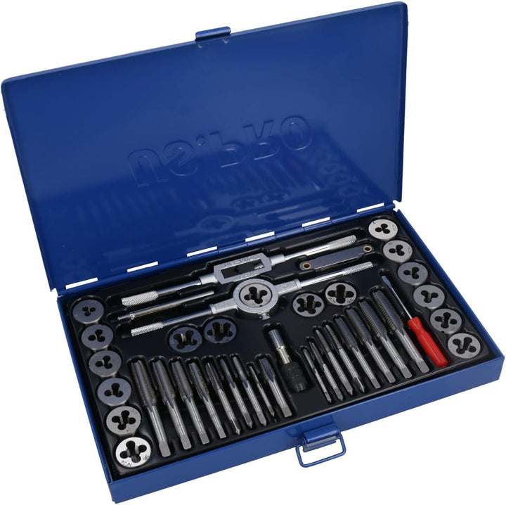 UNC/UNF imperial/af Spiel tarauds und Branchen SAE 40pc kit Reparatur Filetieren,526 /