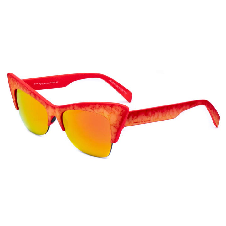 Italia Independent Damen 0908-055-063 Sonnenbrille, Rot (Rojo), 59.0