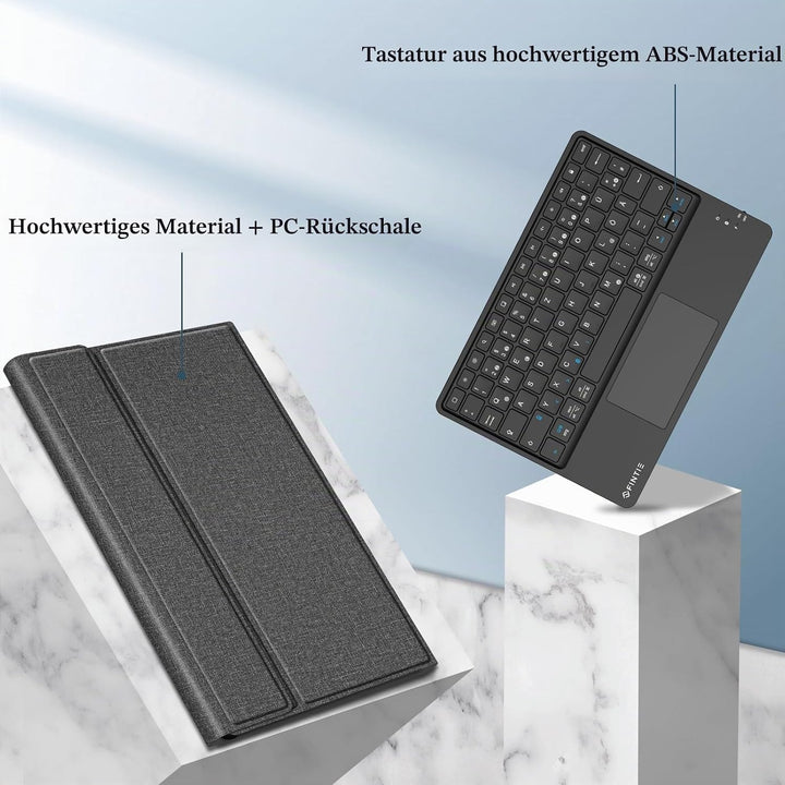 FINTIE Tastatur Hülle für Samsung Galaxy Tab S10 Lite/S10 FE/S9 FE 10.9" &amp; S9 11" Tablet, Deutscher