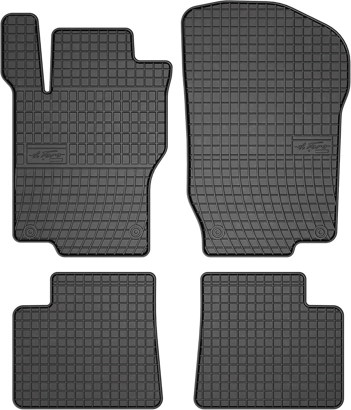 SMK Gummimatten Auto Fussmatte passt für Mercedes ML W164 2005-2011 Verbessern Sie Ihren Reisekomfor