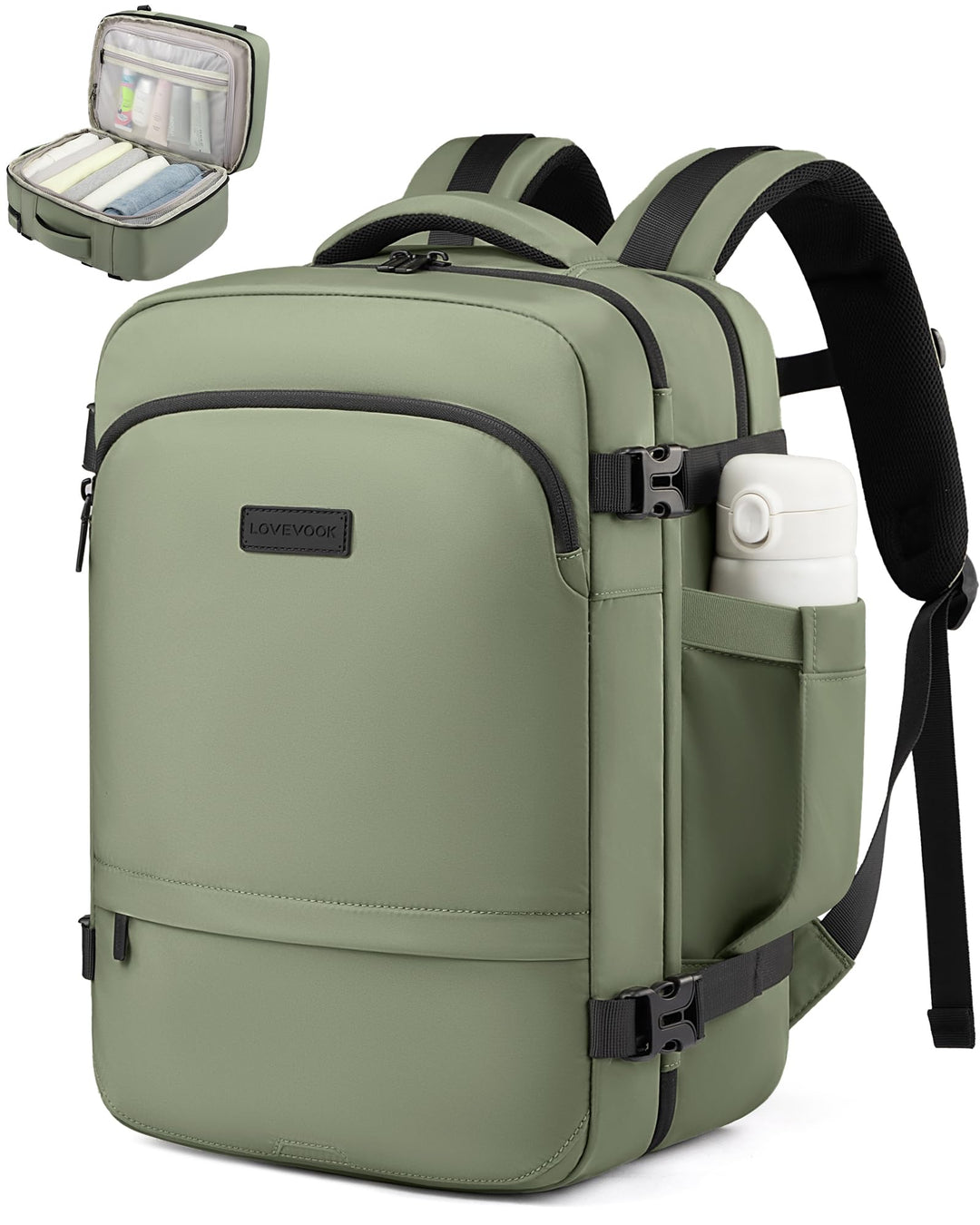 LOVEVOOK Ryanair Handgepäck 40x30x20, Handgepäck Rucksack Reiserucksack Flugzeug Damen Herren, Carry