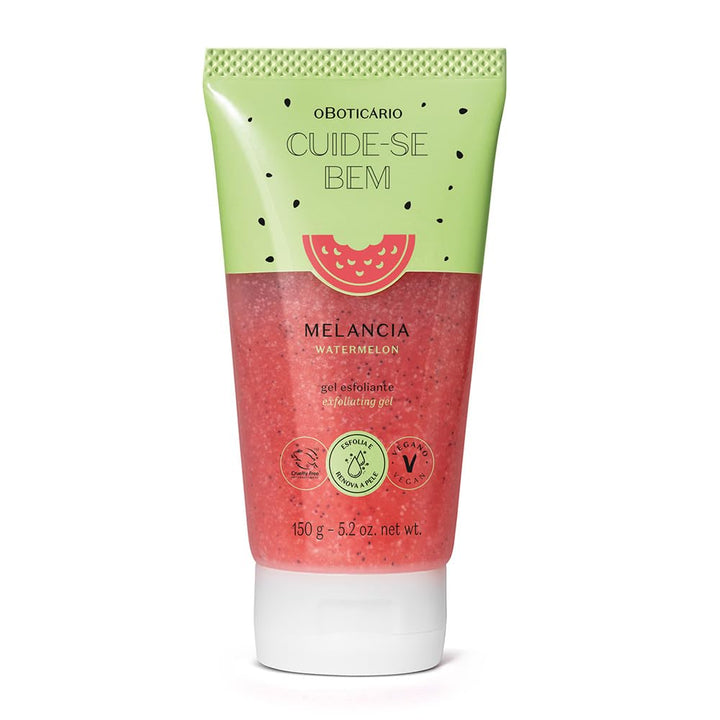 O Boticário Cuide-se Bem Wassermelone, Körperpeeling, parfümiert, für Damen, Body Scrub entfernt Unr