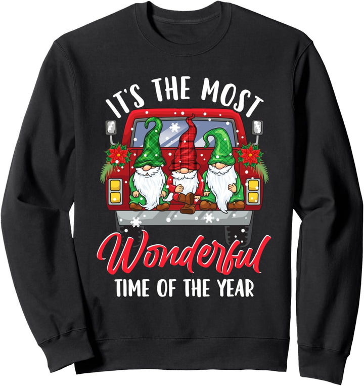 Es ist die schönste Zeit des Jahres Weihnachtszwerg Sweatshirt