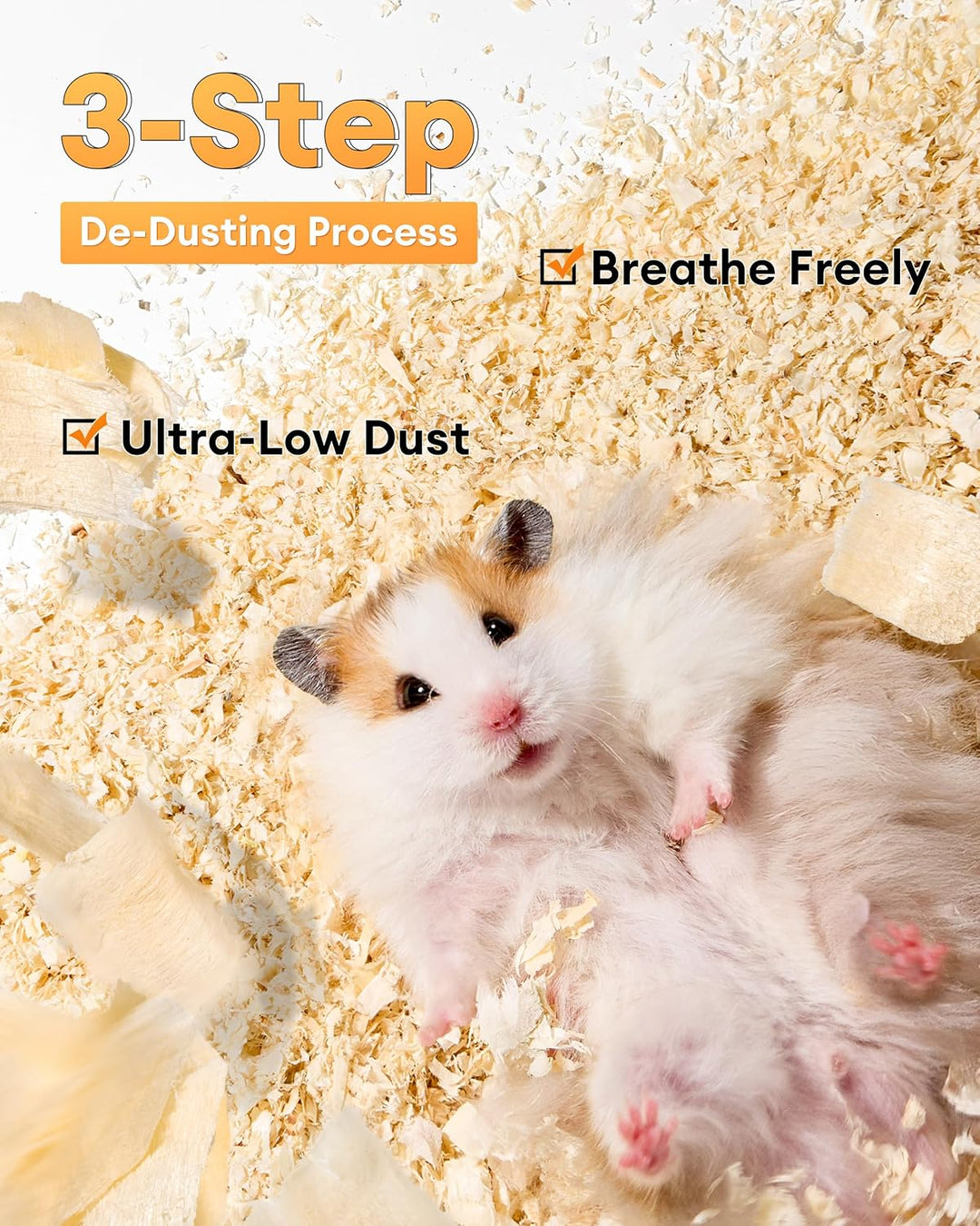 BUCATSTATE Aspen Bettwäsche - 99,9% staubfreie natürliche Hamster Bettwäsche | super absorbierende G