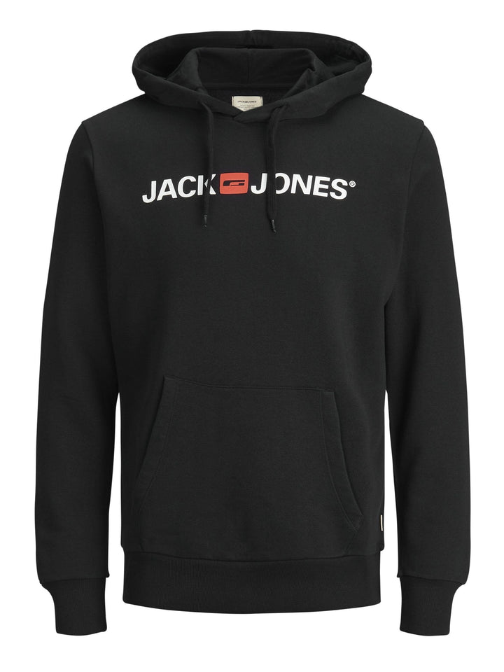 JACK & JONES Herren Hoodie Pullover mit Kapuze Sweatshirt Kapuzenpullover für Männer aus Baumwolle m