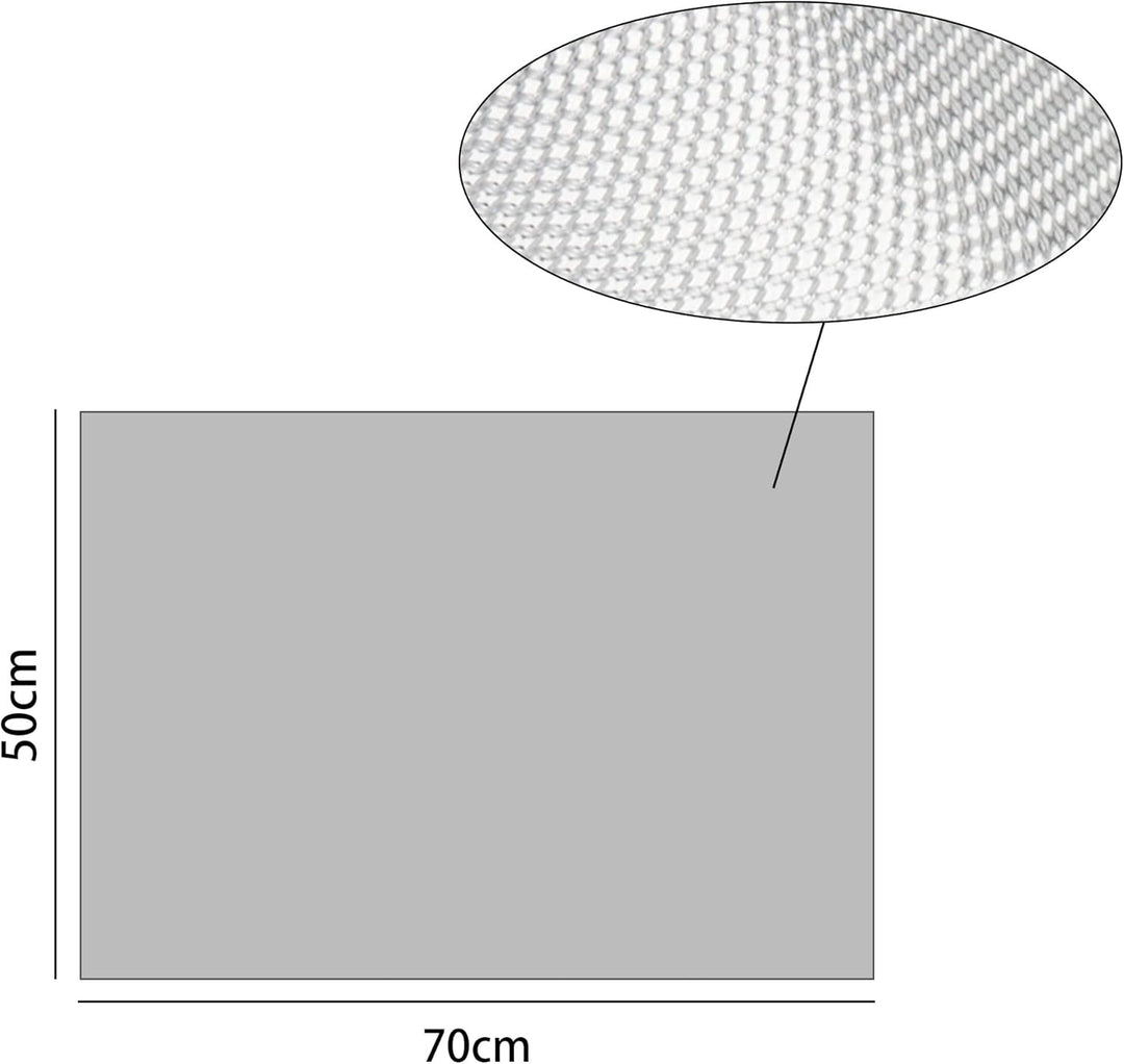 Hitzeschutz Hitzeblech Geprägte 1 Stück, 0.5mm×500mm×700mm Aluminium Hitzeschutz, Hitzeschutzblech f