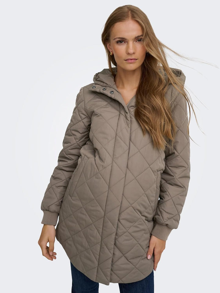 ONLY OLMJULIET Steppjacke M Walnut, M Walnut
