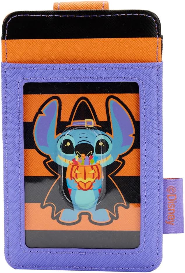 Loungefly Disney Lilo and Stitch Halloween Candy Cardholder, Multi, Kartenhalter Standard Multi, Sta