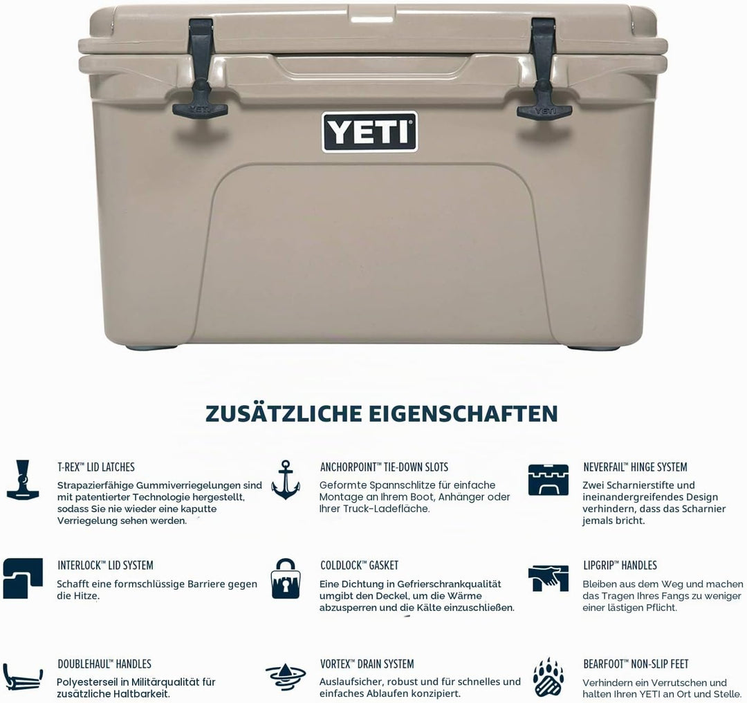 YETI Tundra 45 Kühler A2 Desert Tan, A2 Desert Tan