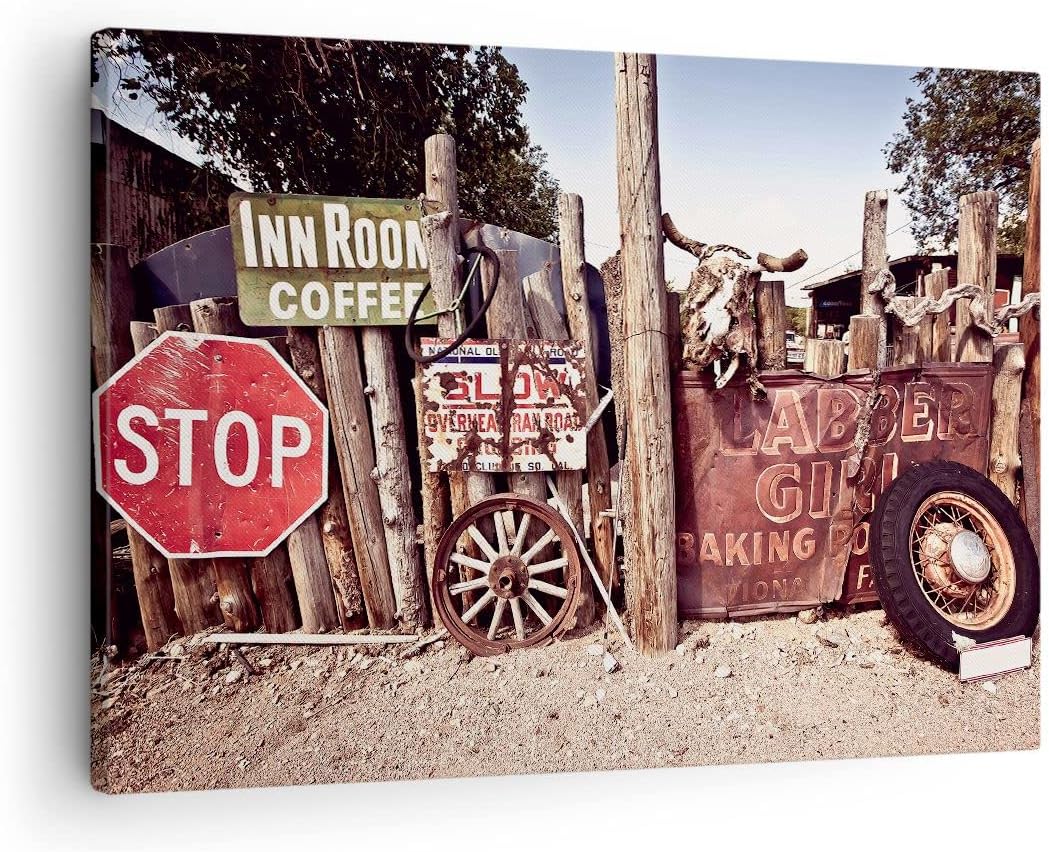 Bilder auf Leinwand Zeichen Sand Sommer Leinwandbild mit Rahmen 70x50cm Wandbilder Dekoration Wohnzi