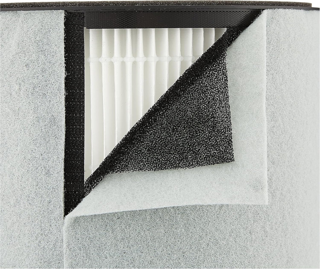 Ersatz-3-In-1-HEPA Filter mit Trommel für Leitz TruSens Z-3000 Luftreiniger, 2415110 2.5L x 2.5B x 2