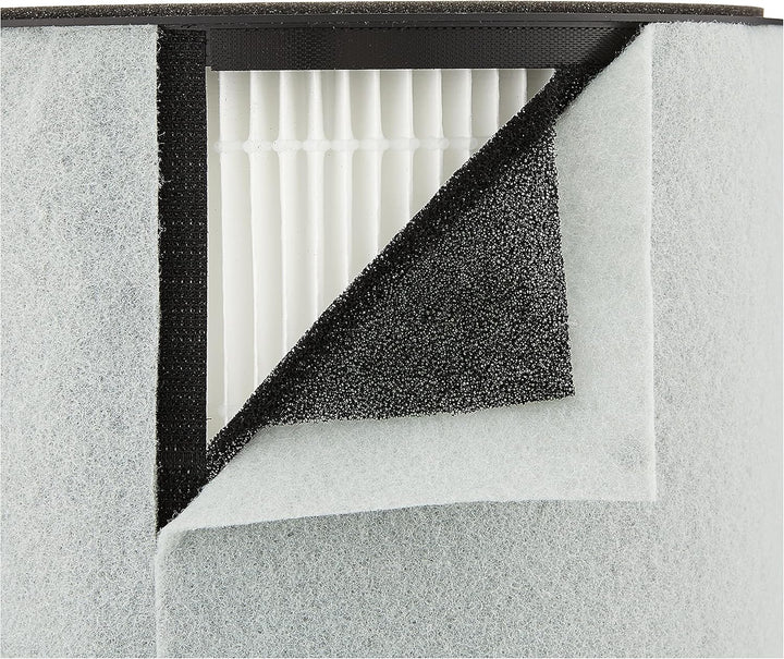Ersatz-3-In-1-HEPA Filter mit Trommel für Leitz TruSens Z-3000 Luftreiniger, 2415110 2.5L x 2.5B x 2