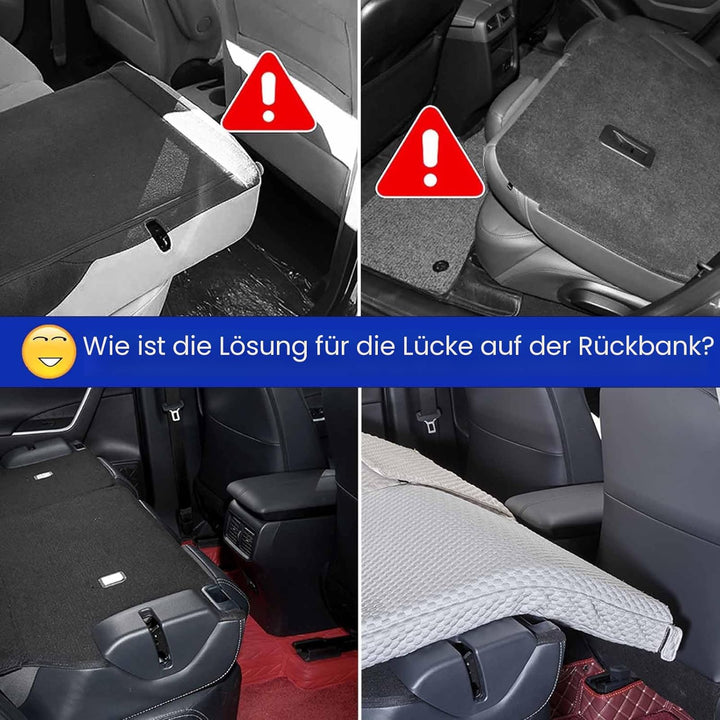 Schwarz Auto-Camping-Essentials, erhöht den Stauraum im Auto, Matratzenzubehör für SUV mit flachem K