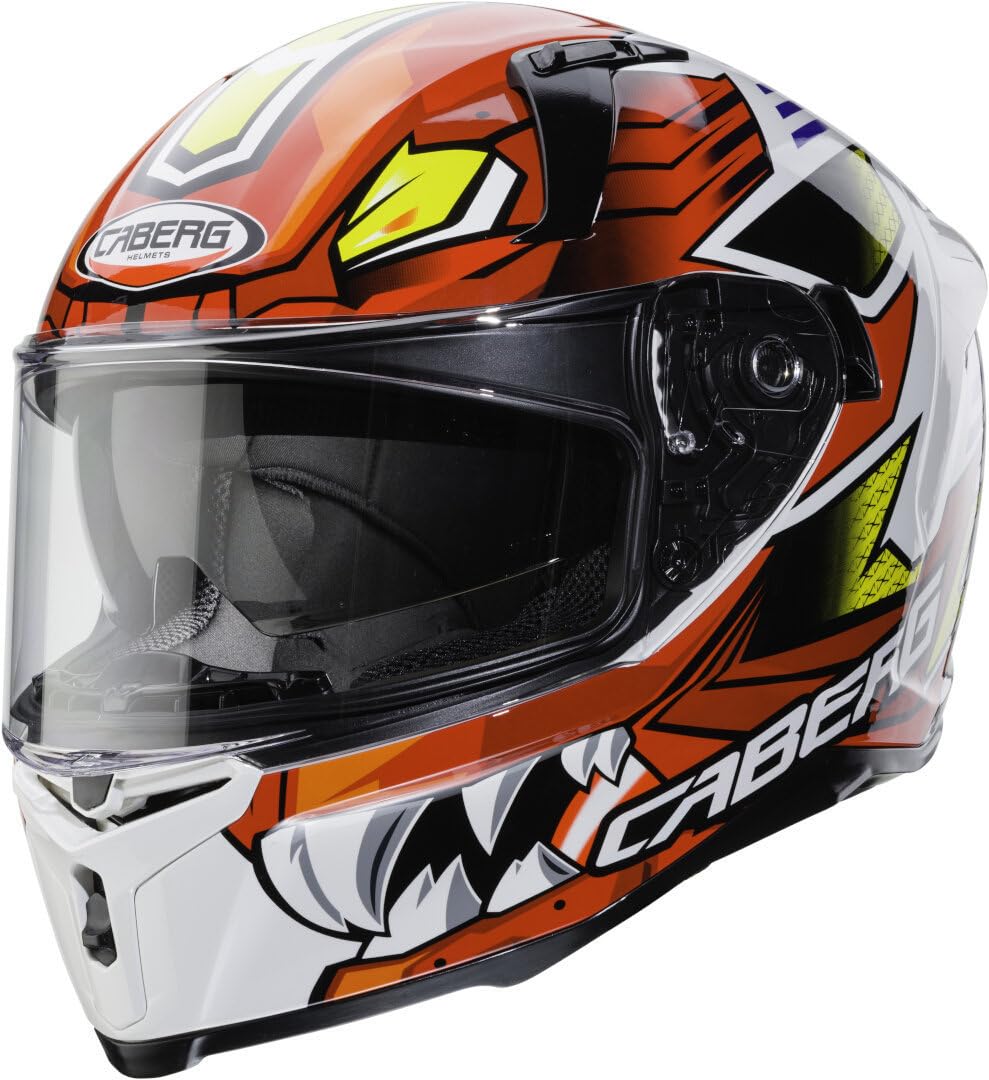 Caberg Avalon Giga White/Red/Gelb S S Weiss/Rot/Gelb, S Weiß/Rot/Gelb