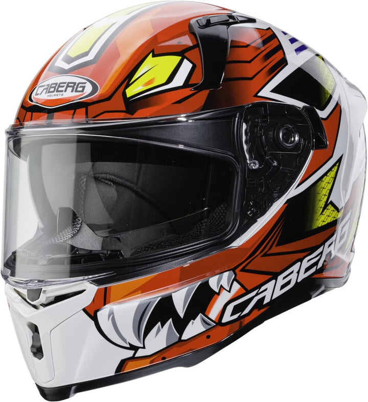 Caberg Avalon Giga White/Red/Gelb S S Weiss/Rot/Gelb, S Weiß/Rot/Gelb