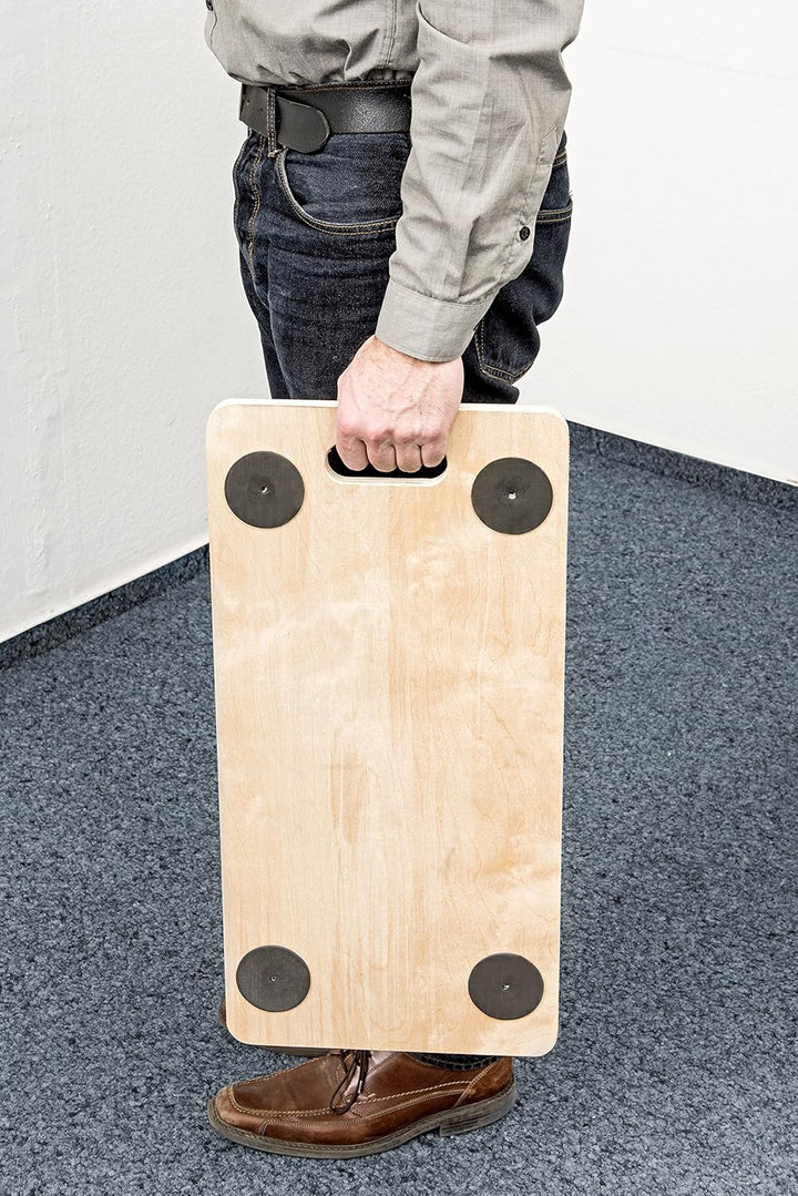 Metafranc Transportroller 590 x 290 mm - 200 kg Tragkraft - Sperrholz - PP-Räder / Möbelroller / Tra