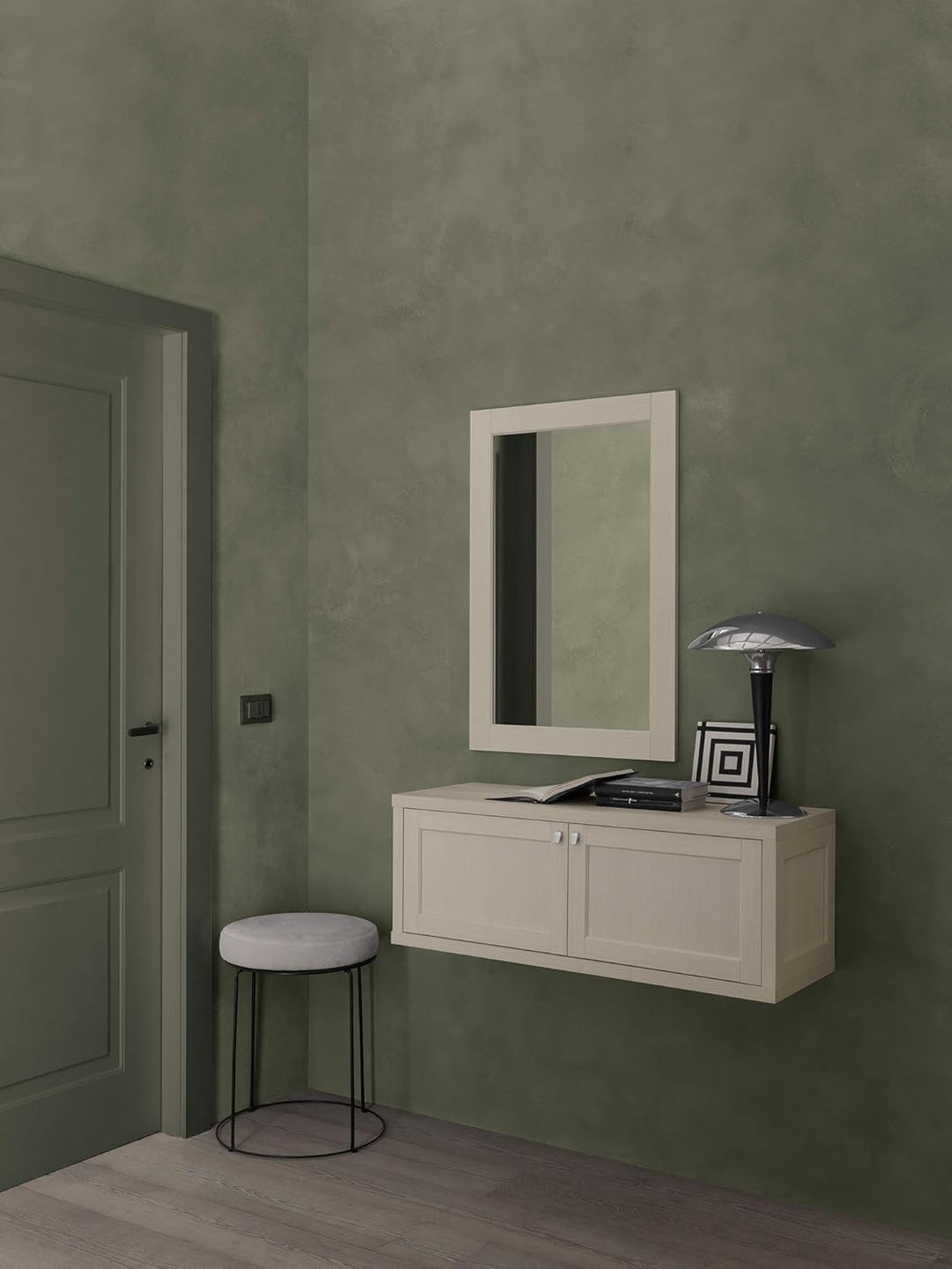 ARHome Wandspiegel, 120 x 60 cm, Taubengrau, Spiegel, Made in Italy Taupe 120 x 60, Taupe 120 x 60