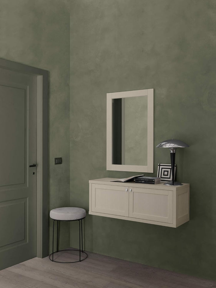 ARHome Wandspiegel, 120 x 60 cm, Taubengrau, Spiegel, Made in Italy Taupe 120 x 60, Taupe 120 x 60