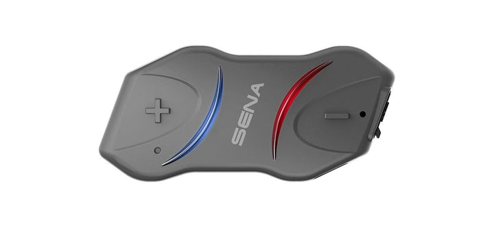 Sena 10R Flaches Motorrad Bluetooth Kommunikationssystem, Einzelpack, Schwarz, Einzelpack