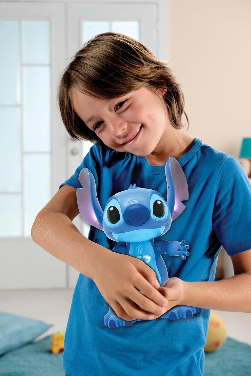 Lexibook, Disney Stitch, Interaktives Spielzeug Bilingue Englisch Deutsch, Gestensteuerung und Fernb