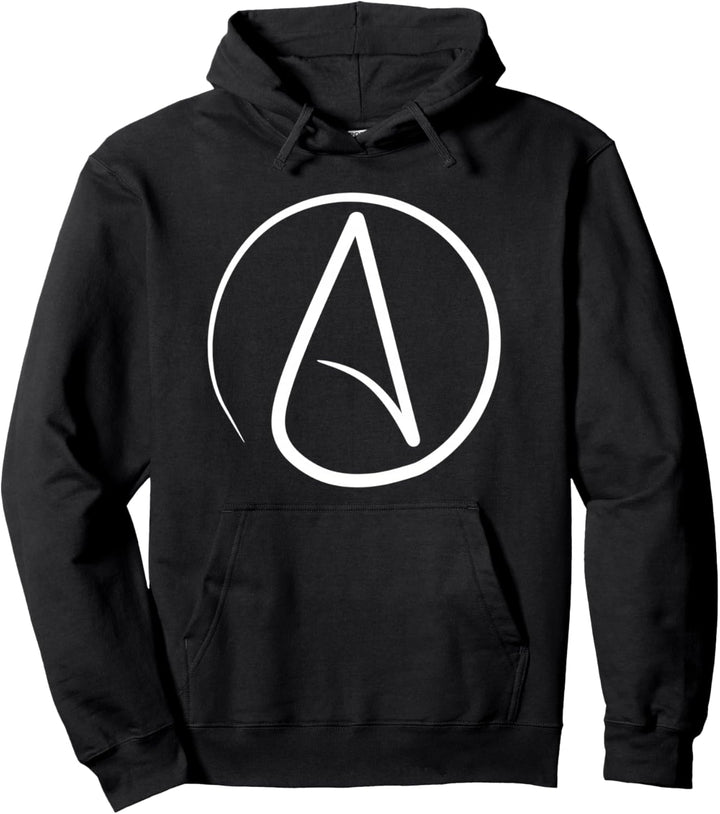 Atheist Geschenke Atheist Atheismus Logo Atheist Pullover Hoodie