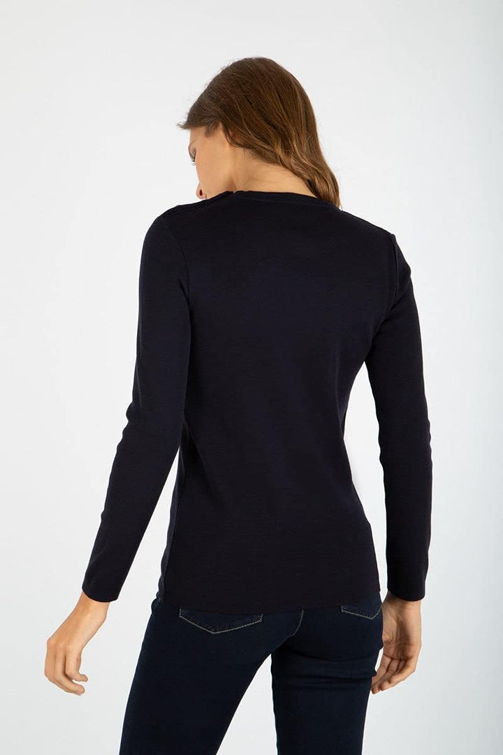 Armor Lux Damen Pull Marin uray Homme Pullover, Blau (D85 Rich Navy D85), 42 (Herstellergrösse: 4)