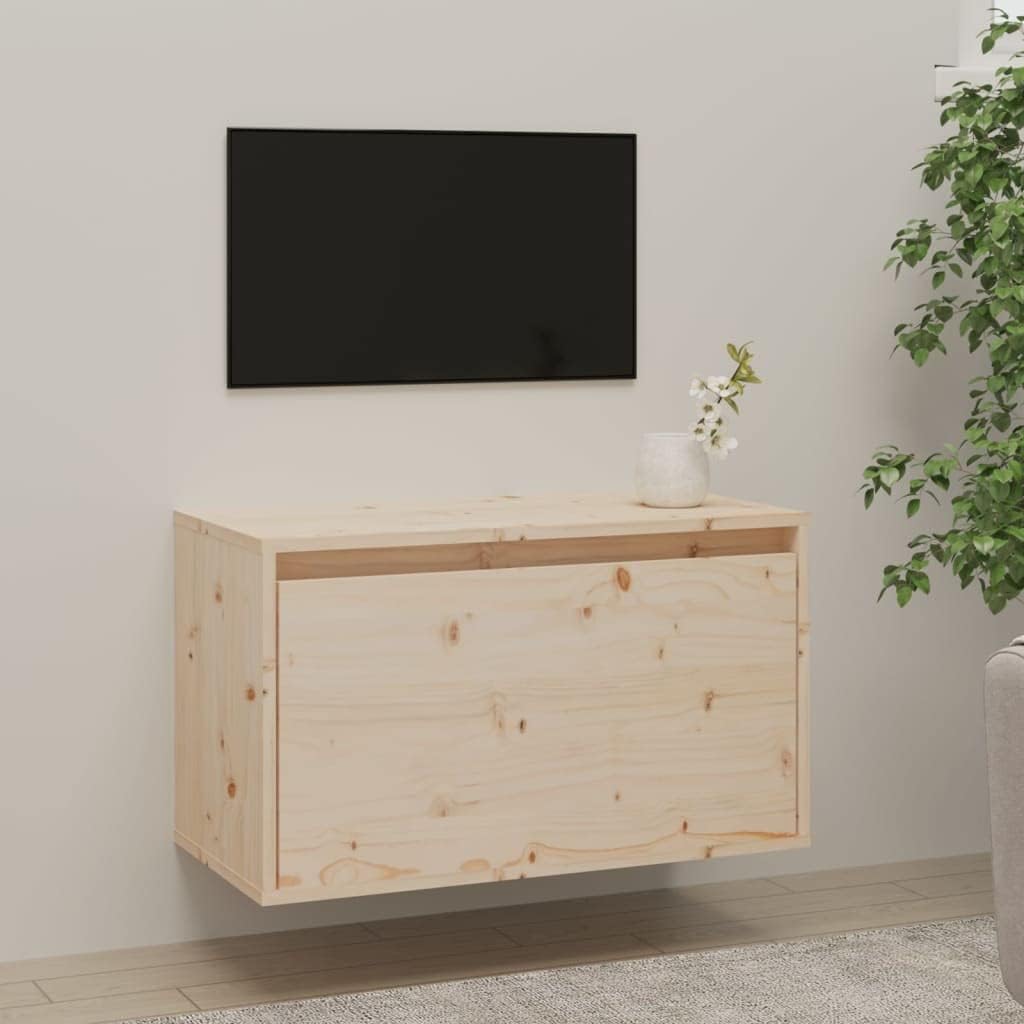 WIFESE 60x30x35 cm Wandschrank TV Schrank Hängeschrank Nachttische TV Board Hängende Nachtkommode fü