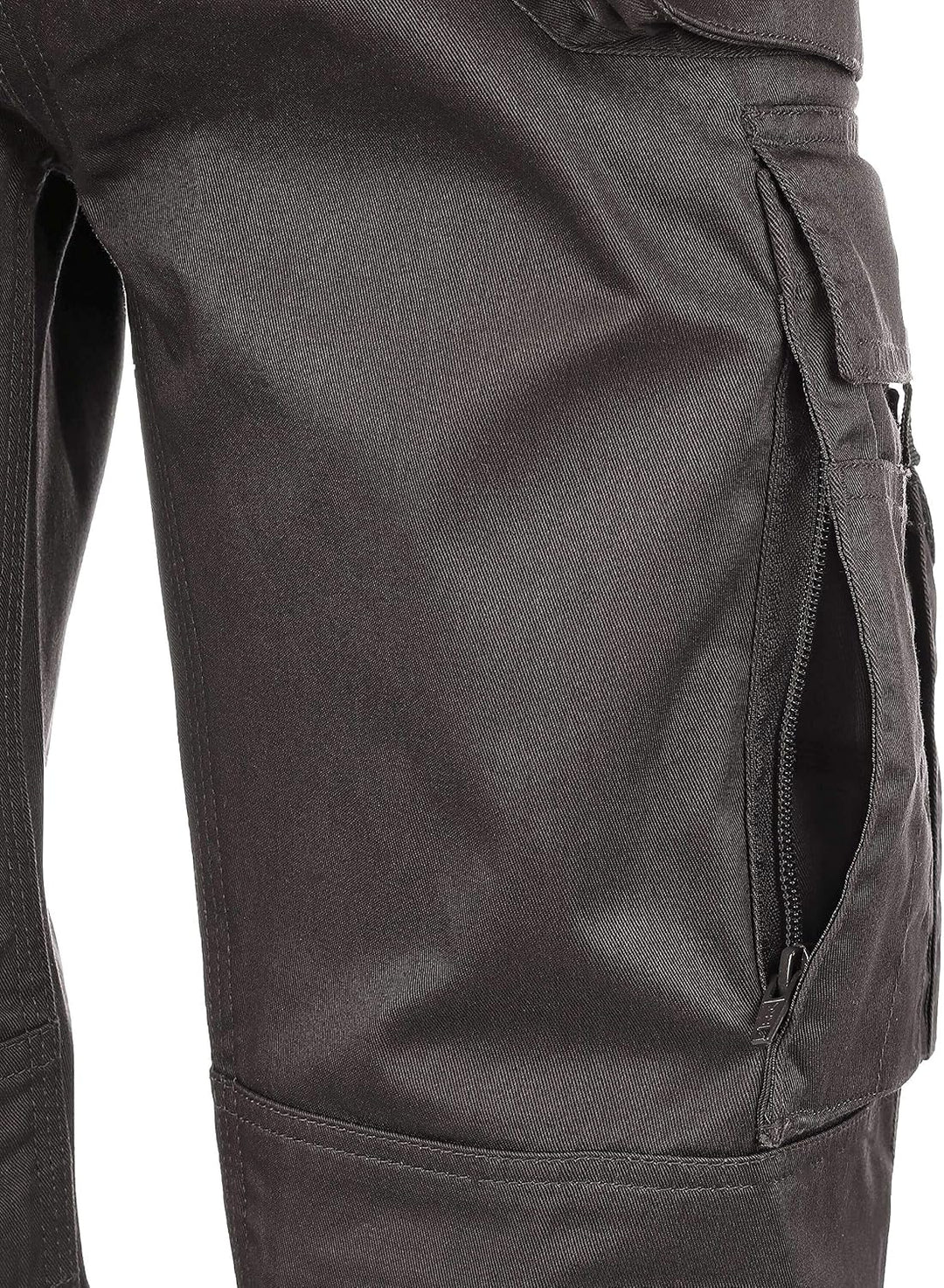 TMG | Arbeitshose Comfort für Herren, Cargohose mit Kniepolster & viel Stauraum, Robustes Material,