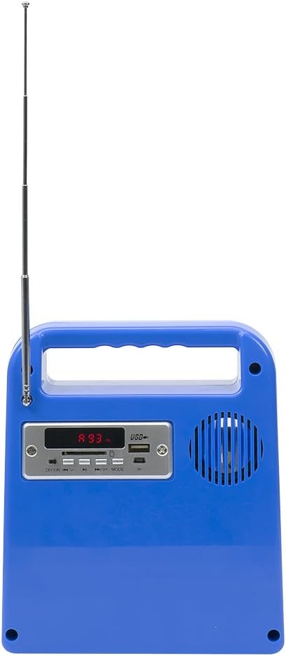 PNI Solarpanel Tragbarer Solarstrom-Stromerzeuger Greenhouse H01 30W mit 12V / 7Ah Batterie, USB/Rad