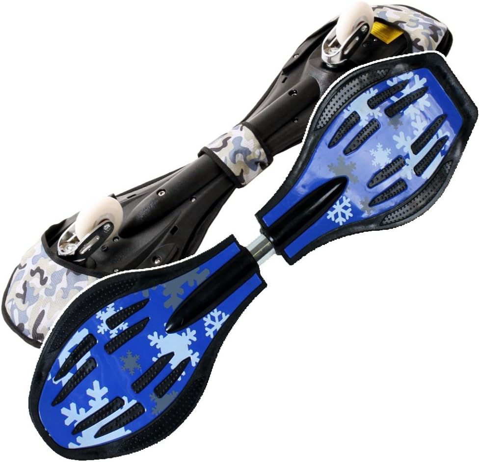 FunTomia Waveboard Original Mach1 Kugellager inkl. Tasche - Bis 120kg - (Verschiedene Farbdesigns) B