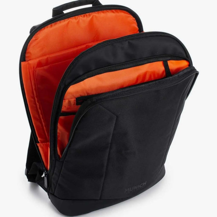 Munich Herren X Venture Backpack Slim Black Taschen, schwarz