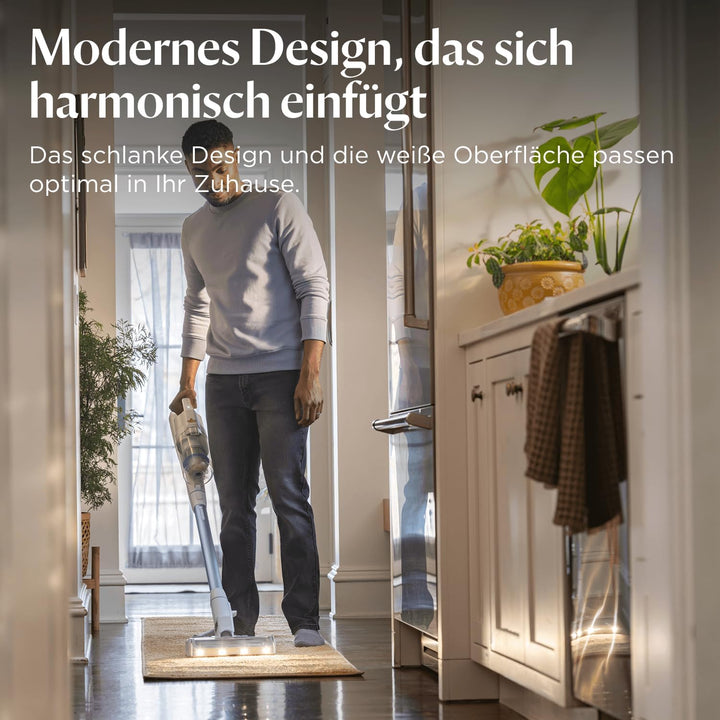 Bissell PowerClean, kabelloser Staubsauger, 200W, LED-Leuchten, Nicht verheddernde Bürstenrolle, 3-i