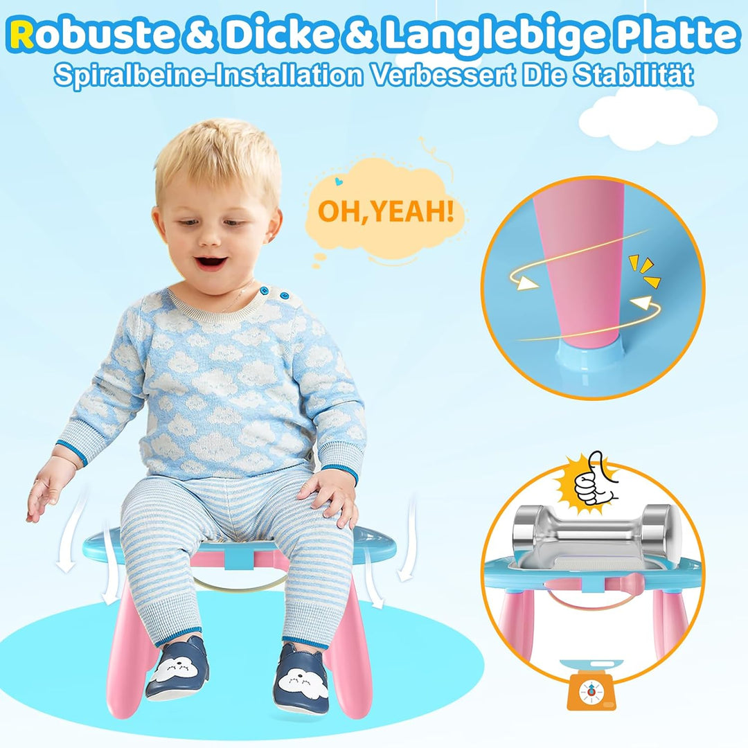 Kikidex Kleinkinder Spielzeug Alter 1-3, Magnetisch Zaubertafel, Mädchen Spielzeug für 1-2 Jahre, Ma