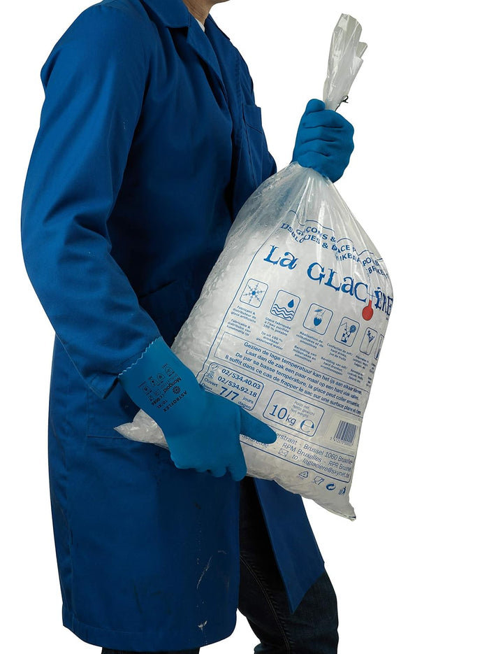 Ansell AlphaTec 87-029 Chemikalienschutz-Handschuhe, Chemisch Beständig, Lebensmittelkontakt, Geboge
