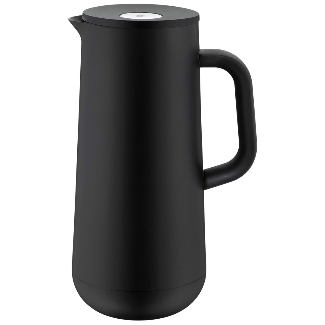 WMF Impulse Thermoskanne 1l, Isolierkanne für Kaffee oder Tee, Druckverschluss, hält Getränke 24h ka