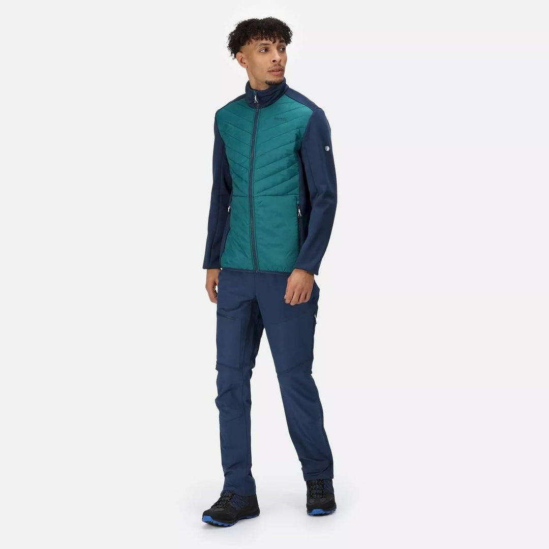 Regatta Hybrid Softshelljacke Herren Clumber III, Grösse:XL, Farbe:Grün