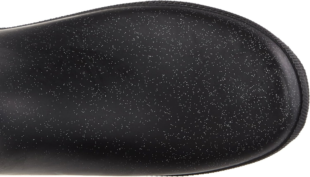 Bisgaard Jungen Unisex Kinder Flower Gummistiefel 20 EU Schwarz 03 Glitter Black, 20 EU Schwarz 03 G