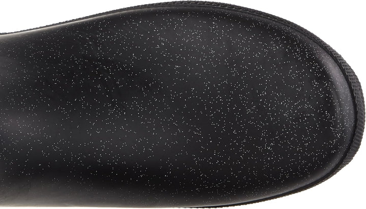 Bisgaard Jungen Unisex Kinder Flower Gummistiefel 20 EU Schwarz 03 Glitter Black, 20 EU Schwarz 03 G