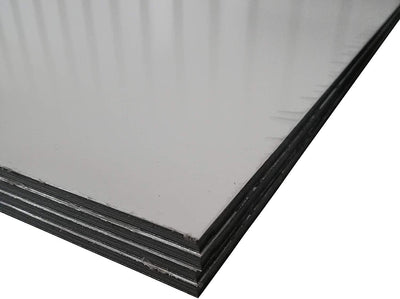 Alu-Verbundplatten Aluverbundplatte Weiss 3mm stark ALU Verbundplatte aus Aluminium und Kunststoff P