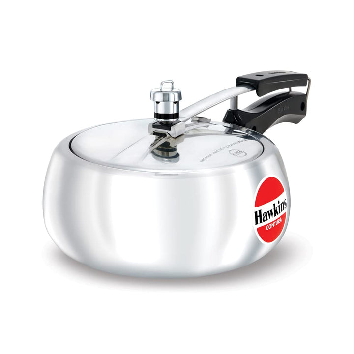 Hawkins HC35 Contura Schnellkochtopf, 3,5 l, Aluminium 3.5 litre, 3.5 litre