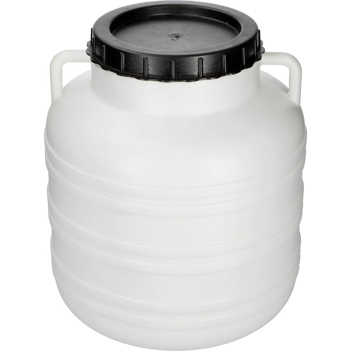 BROWIN Fass 20 Liter 360130 | Kunststofffass, Lebensmittelfass, Tonne, Wasserfass, Futtertonne, Gepä