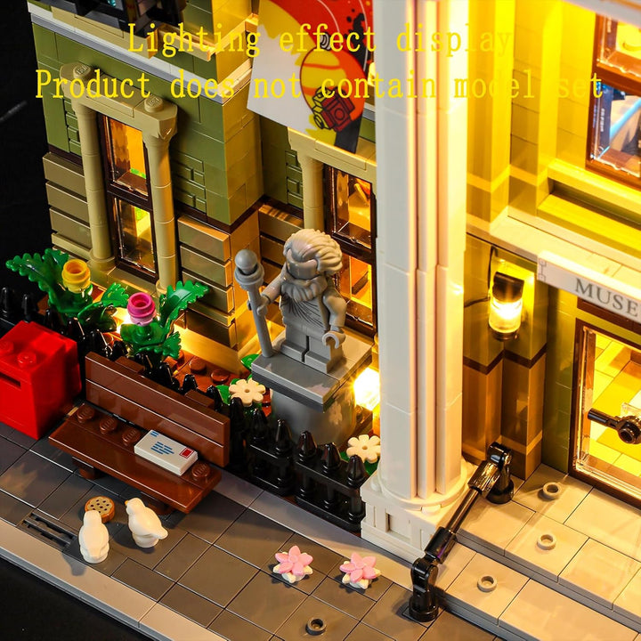 GEAMENT LED Licht-Set Kompatibel mit Lego Naturhistorisches Museum (Natural History Museum) - Beleuc