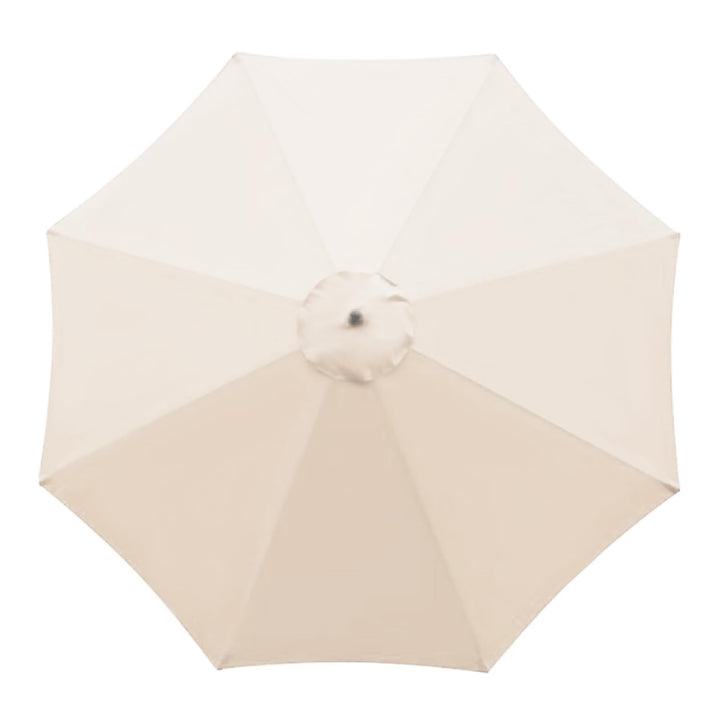 Plcnn 3 m Terrassenschirm-Baldachin mit 8 Rippen, Markttisch-Regenschirm-Überdachung aus Polyester f